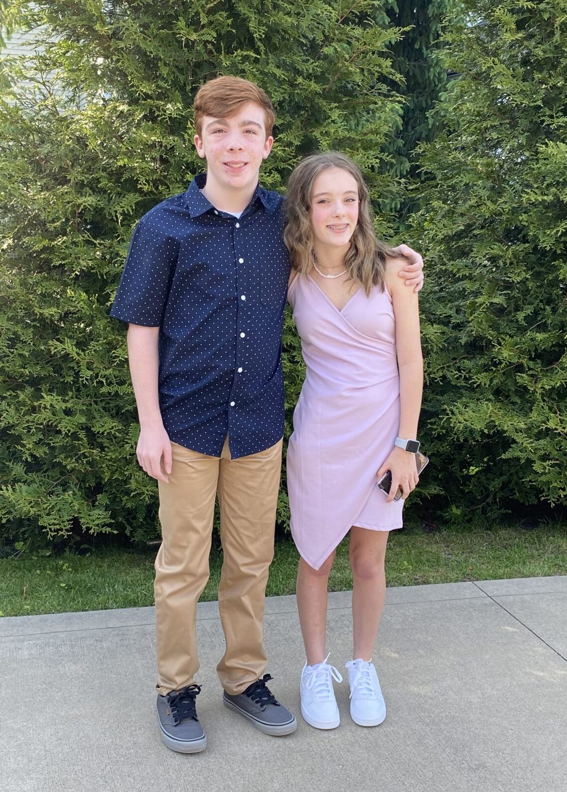 teenage boy and girl twins