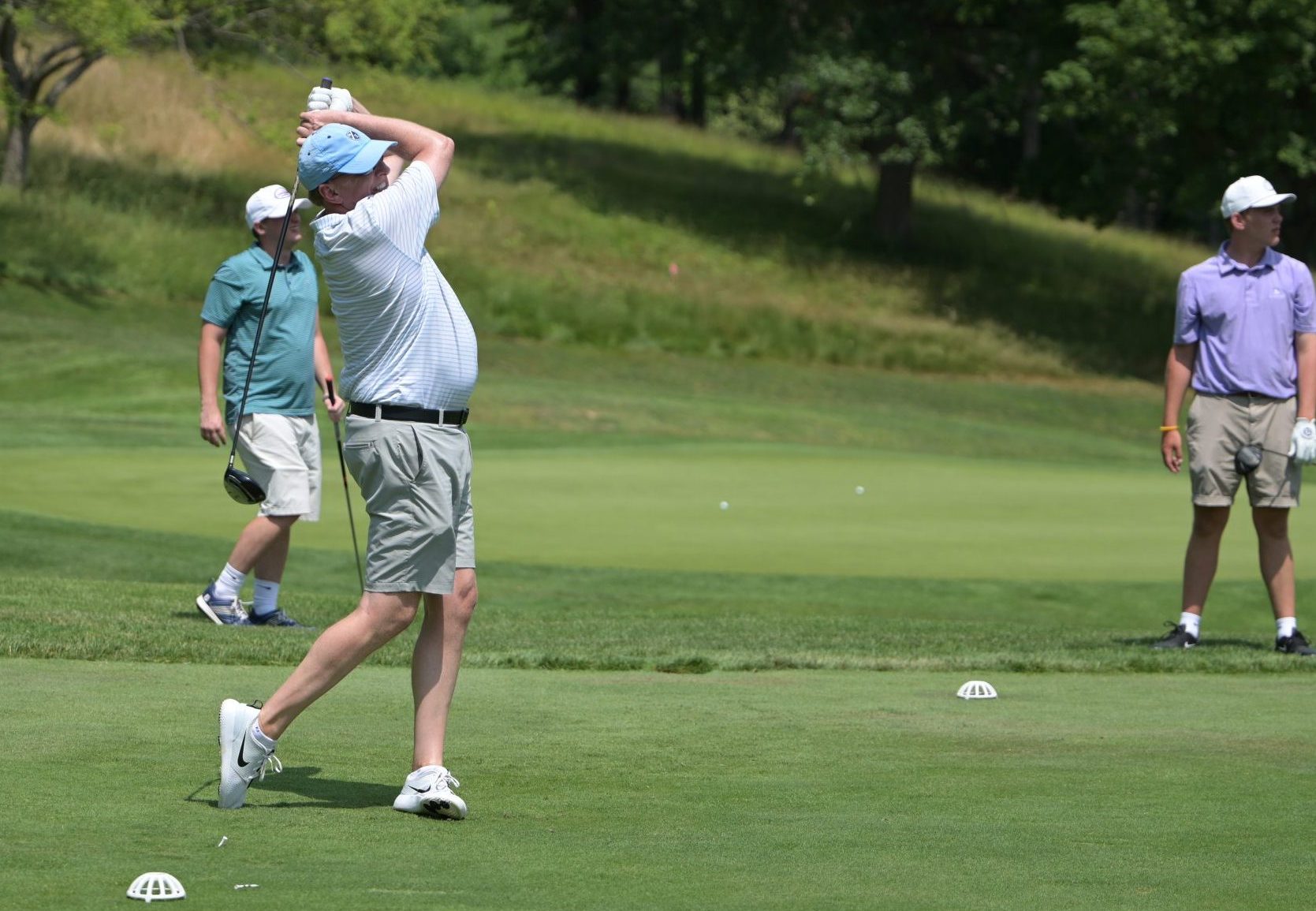 Chris Clegg Tees Off