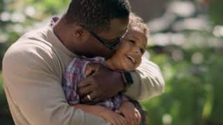 Man holding child