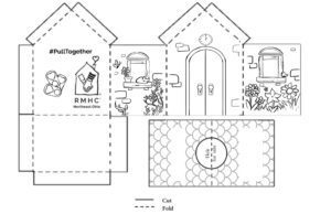 pull tab house template photo