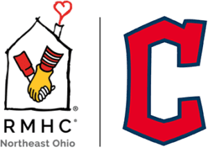 RMHC Northeast Ohio logo with Cleveland Guardians logo